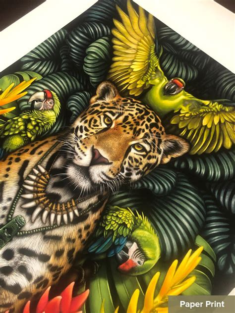 Legend Of The Jaguar Shaman Art By Nathan Miller