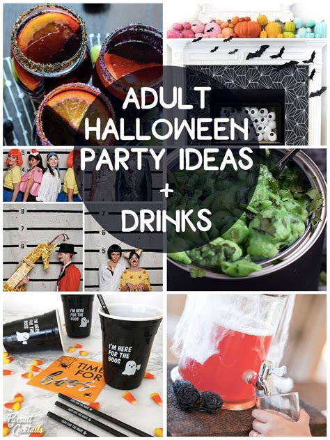 Adult Halloween Party Ideas Drinks The Pursuit Of