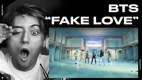 Video Editor Reacts To Bts Fake Love Official Mv Youtube