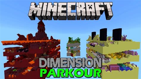 Minecraft Dimension Parkour Youtube