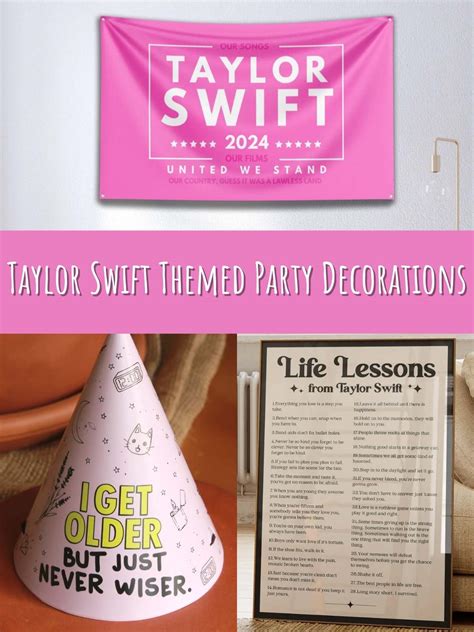 37 Epic Eras Taylor Swift Themed Party Tips And Ideas Fun Party Pop