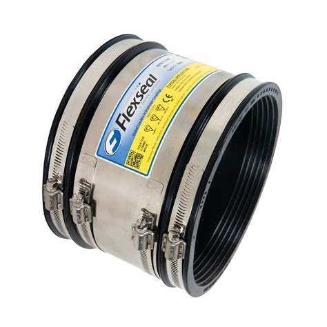 Sc290 Flexseal Rubber Coupling 225mm Clayconc Beers Timber