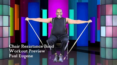 Chair Resistance Band Workout Sit And Get Fit Youtube
