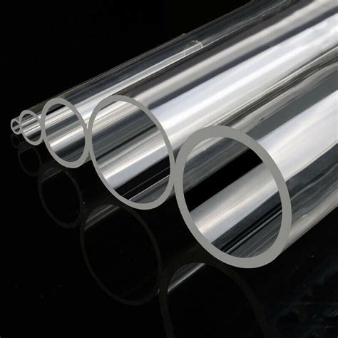 Acrylic Pipe Plastic Tube 6mm 45mm Diameter 100200300mm Length Ebay