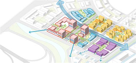 Sasaki Style Urban Design Diagram Behance Behance