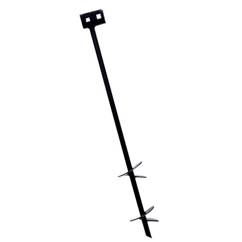 Mobile home tie downs consist of an anchor and a metal strap. TIEDOWN 3/4 in. x 30 in. Black Double-Head Manufactured Home Anchors-59095L - The Home Depot