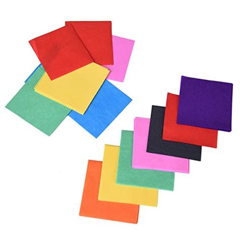 Pack Of 1 Assorted Colors 2500 Pieces 1 Inch Squares Hygloss