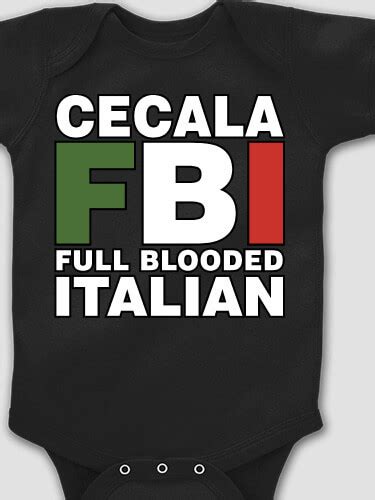Customize Full Blooded Italian Apparel