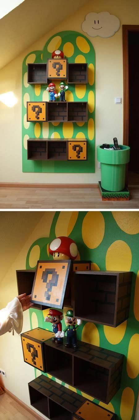 Mario Shelves Some Seriously Geeky Furniture