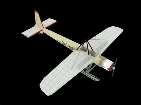 The Flight Of The Phoenix Aircraft Papercraft4u Free