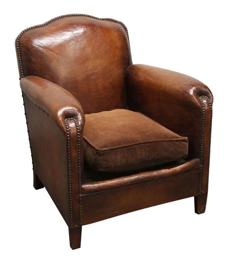 Discover our range of leather and fabric armchairs. European Single Vintage Leather Club Chair | Olde Good Things