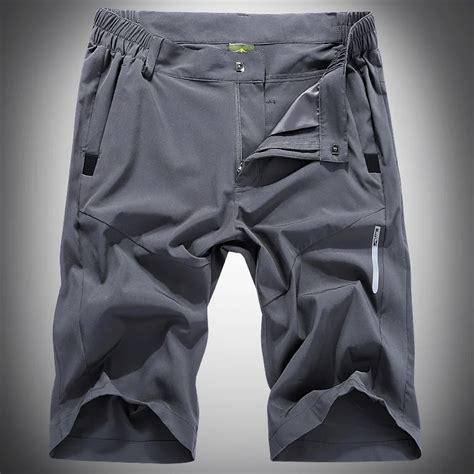 2018 Outdoor Sportswear Men Shorts Knee Length Elastic Waist Waterproof