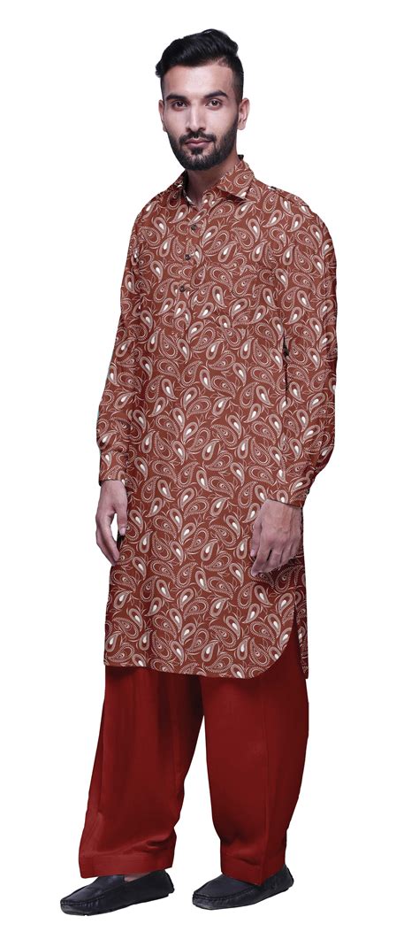 Atasi Indian Pathani Kurta Pajama For Mens Party Dress Mens Kurta Set Psl 572c Ebay