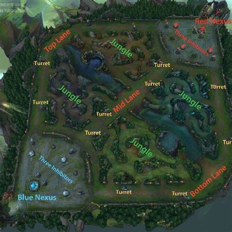 Map Of League Of Legends Maping Resources