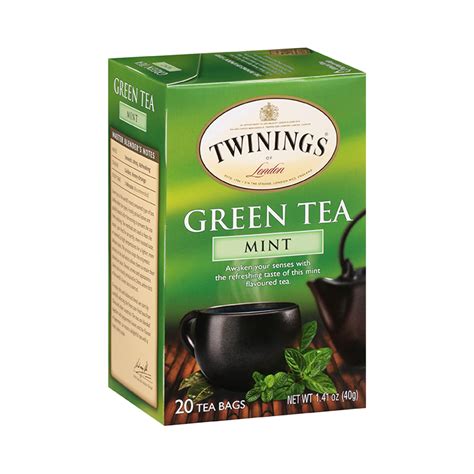 Twinings Green Tea With Mint Twinings North America