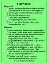 Good Study Habits For Middle School Students Photos