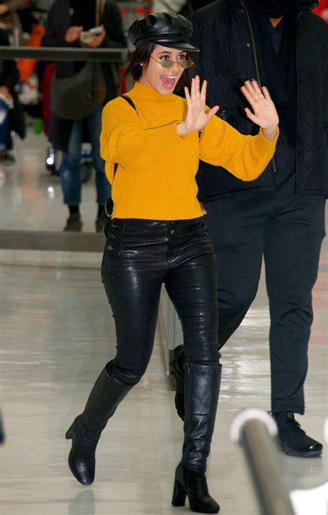Camila Cabello Touch Down At Narita International Airport In Tokyo