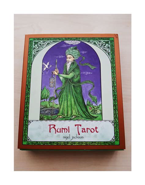 Rumi Mystic Tarot Set By Nigel Jackson Book And Cards New Turkish Etsy