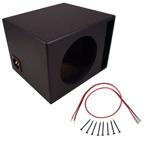 Car Audio Single 15 Ported Subwoofer Box Coated Mdf Bass Speaker Sub