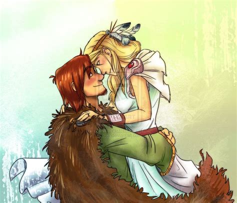 Hiccup And Astrid On Their Wedding Day How To Train Your Dragon