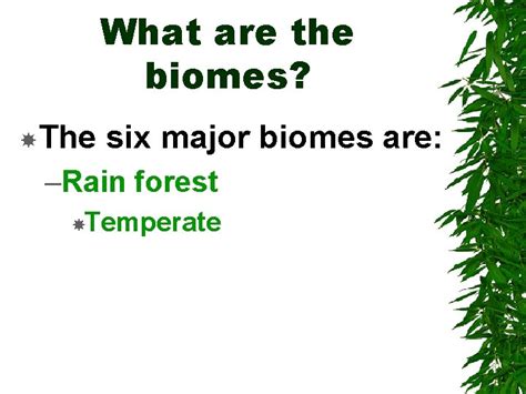 Biomes How Do Biomes Affect Life Forms Biomes