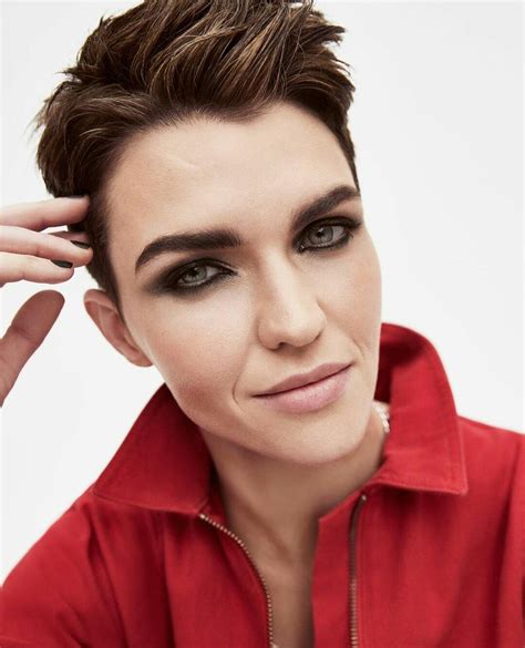 Pin by Neva on The Incomparable Ruby Rose. | Ruby rose, Ruby rose hair, Ruby rose model