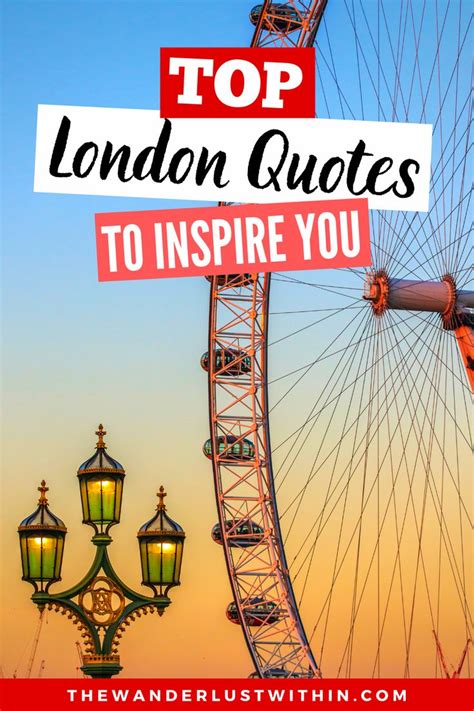 101 Best London Quotes That Will Inspire You To Visit 2024