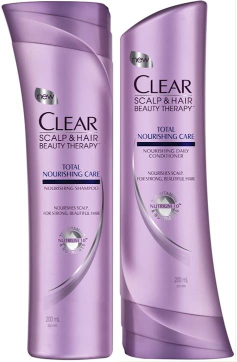 Clear Total Nourishing Care Shampoo And Conditioner Review