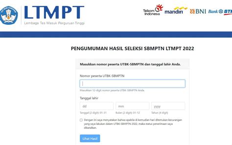 Cara Download Sertifikat Sbmptn Dan Link Melihat Skor Utbk 2022 Dari