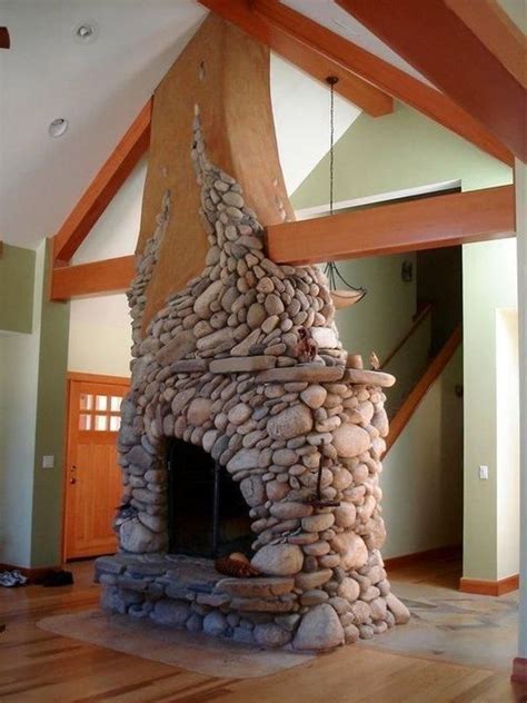 34 Beautiful Stone Fireplaces That Rock Bring The Rusticity