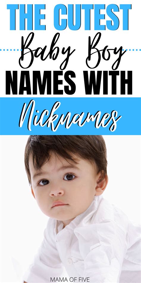 Cute Boy Names And Meanings Artofit