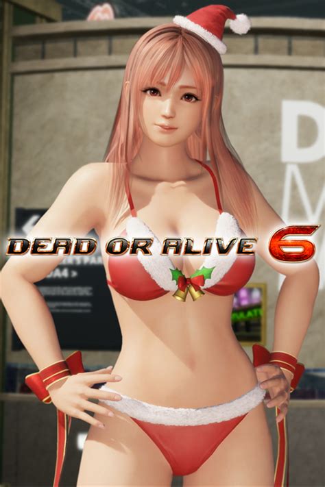 Dead Or Alive 6 Santa Bikini Honoka 2019 Box Cover Art Mobygames