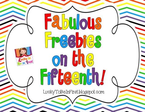 Fabulous Freebies On The Fifteenth April With Images