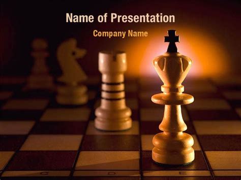 Chess King Powerpoint Templates Chess King Powerpoint Backgrounds