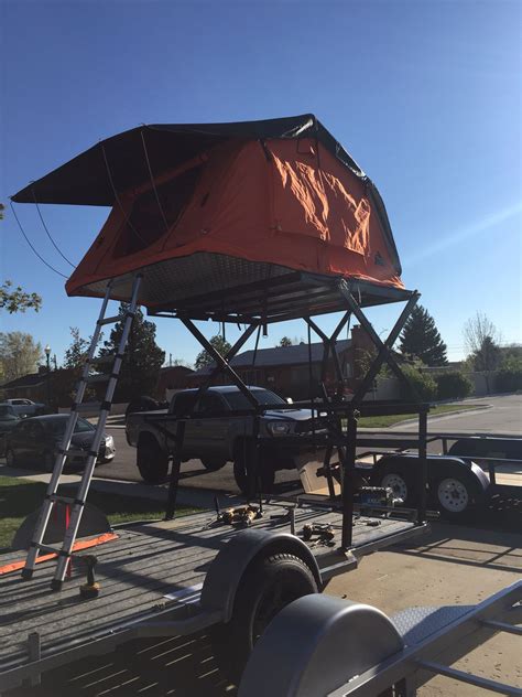 Custom Insane Trailer With Tepui Tent Project 2015 Tepui Tent Roof