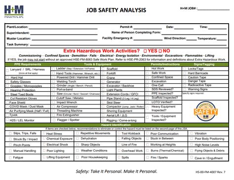 The Biggest Benefits Of A Job Safety Analysis Jsa