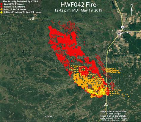 Wildfire In Alberta Burns More Than 100000 Acres Wildfire Today