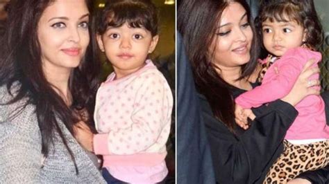 Watch Video The Adorable Moment When Aaradhya Bachchan Copied Mom