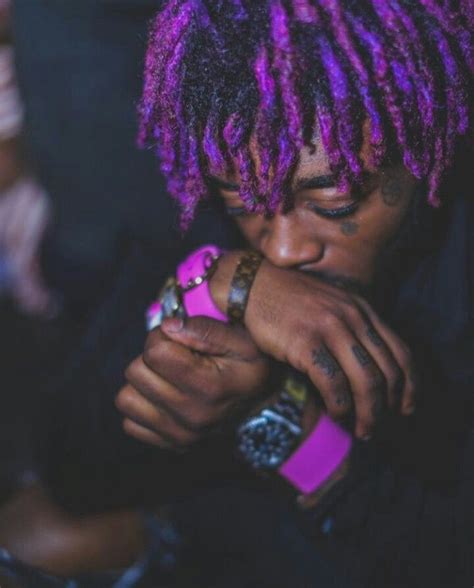 Lil Uzi Vert Purple Dreads Strum Wiring