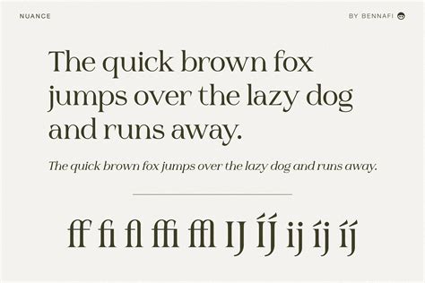 Nuance Font An Elegant Modern Serif Typeface On Behance