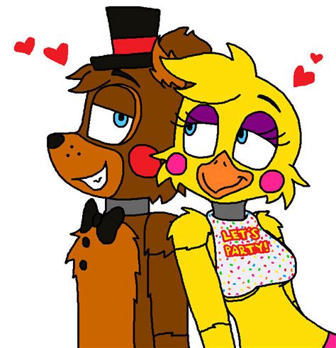 Toy Freddy X Toy Chica Crazy In Love By Starbunny196 On Deviantart