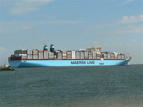Containerization Worlds Largest Container Ship Maersk Mckinney