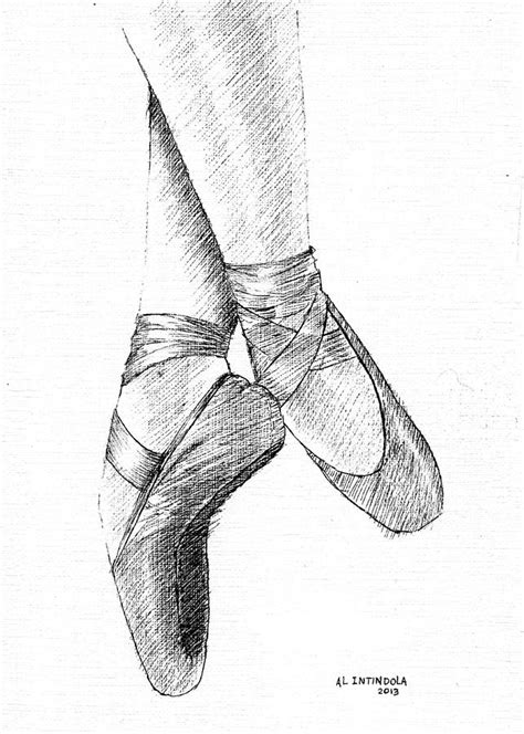 Ballet Shoes Drawing Ubicaciondepersonascdmxgobmx