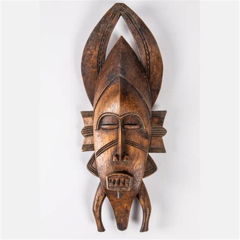Sold Price A Senufo Tribe Carved Wood Kpelie Initiation Mask Ivory Coast 20th Century