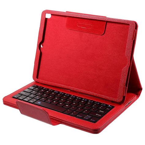 Ipad Pro 105 Bluetooth Keyboard Case Red