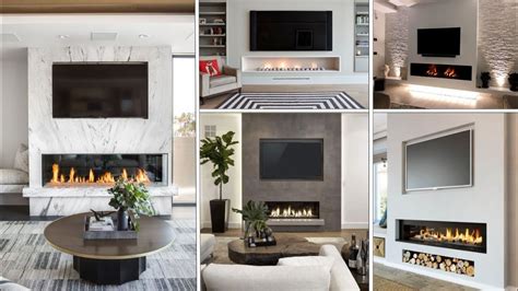 Modern Fireplace Design Ideas With Tv Wall Units And Living Room Tv