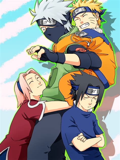 Team 7 Naruto Image 1205101 Zerochan Anime Image Board