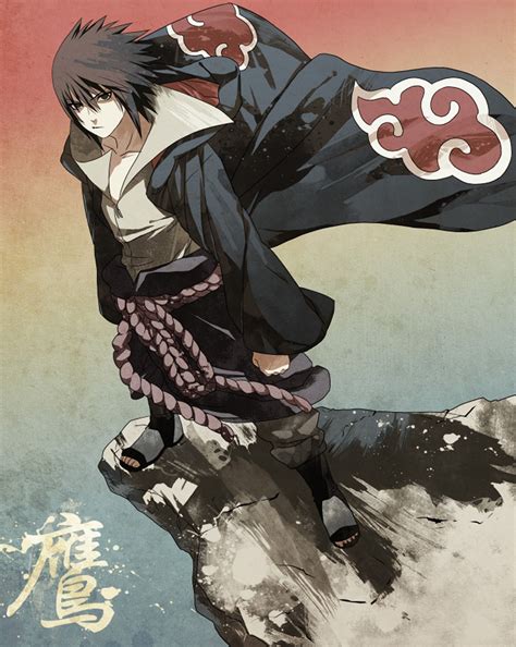 Fondos de pantalla ilustración Anime Chicos anime acantilado Naruto Shippuuden Sasuke