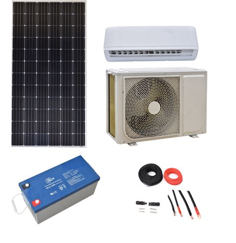 100 Energy Saving Dc Solar Air Conditioner 9000btu 12000btu 18000btu