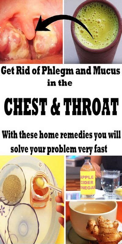 Get Rid Of Phlegm And Mucus In Chest And Throat With These Home Remedies